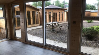 UPVC Cambridge Pent Summerhouse