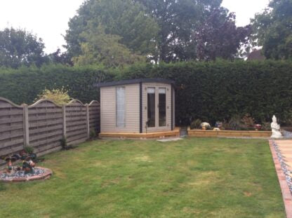 Tanalised Charlotte Corner House Summerhouse Keighley Timber & Fencing sheds www.keighleytimbersheds.co.uk