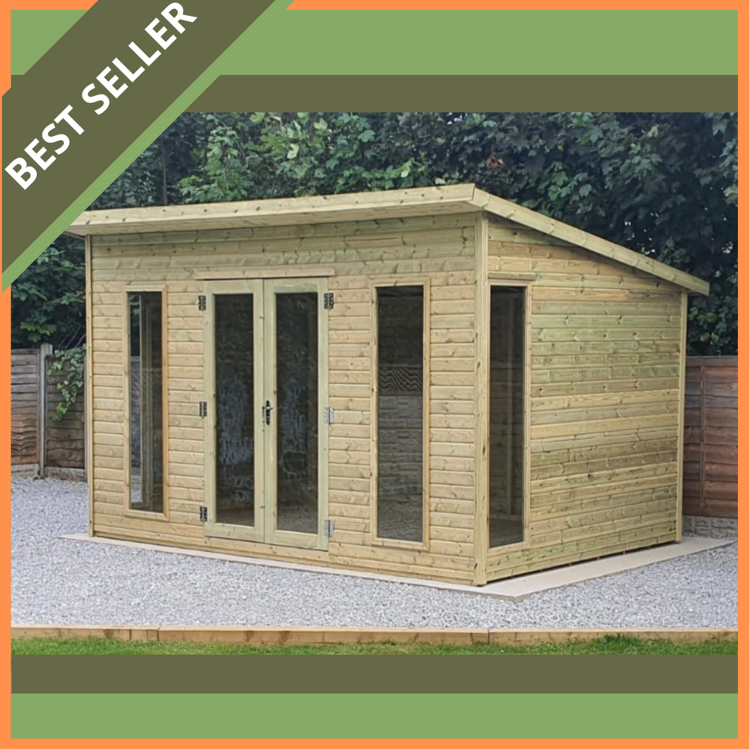 Tanalised Charlotte Pent Summerhouse Keighley Timber & Fencing sheds www.keighleytimbersheds.co.uk