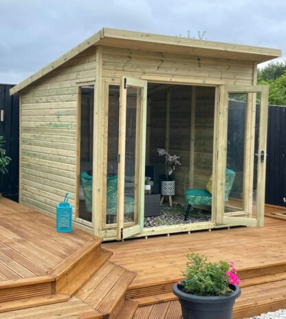 Tanalised Charlotte Pent Summerhouse Keighley Timber & Fencing sheds www.keighleytimbersheds.co.uk