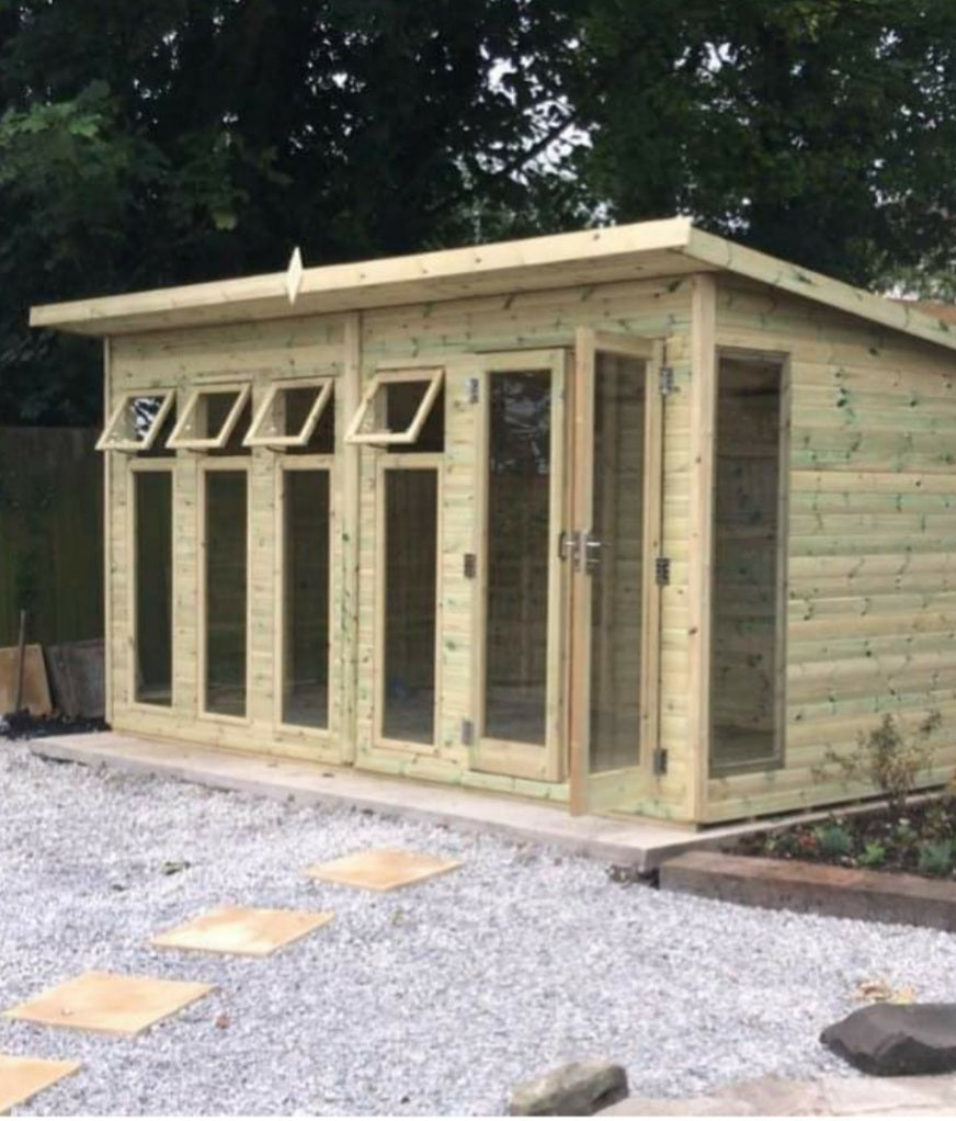 Tanalised Charlotte Pent Summerhouse Keighley Timber & Fencing sheds www.keighleytimbersheds.co.uk