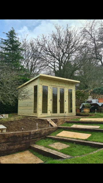 Tanalised Charlotte Pent Summerhouse Keighley Timber & Fencing sheds www.keighleytimbersheds.co.uk