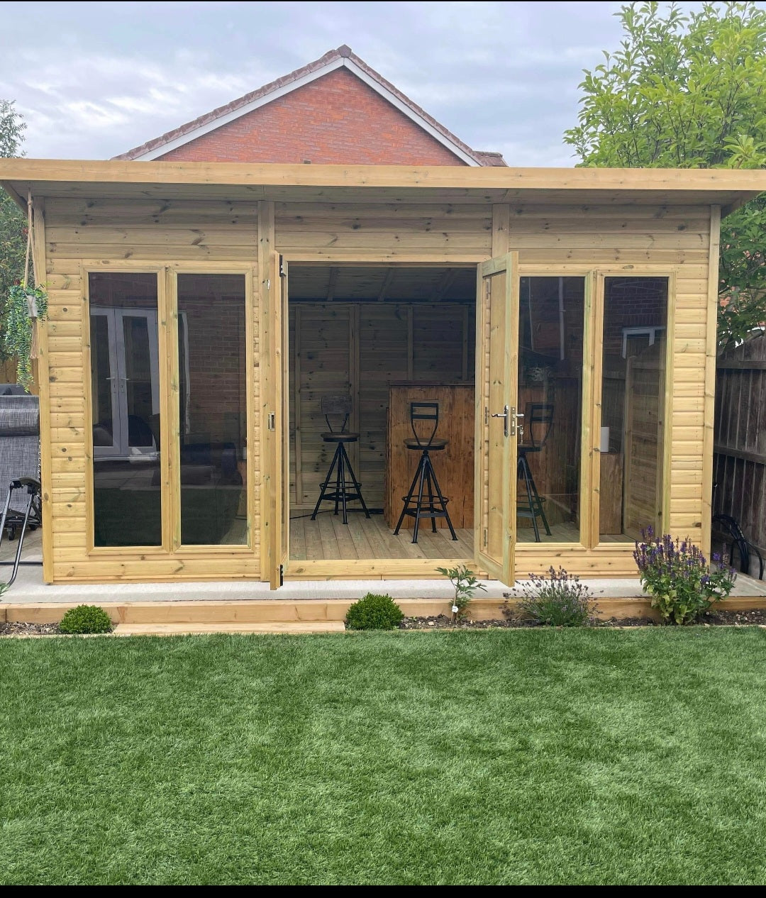 Tanalised Charlotte Pent Summerhouse Keighley Timber & Fencing sheds www.keighleytimbersheds.co.uk