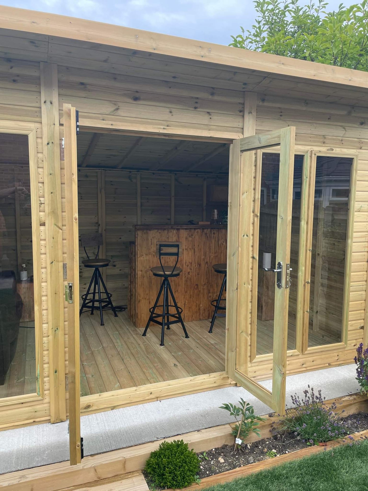 Tanalised Charlotte Pent Summerhouse Keighley Timber & Fencing sheds www.keighleytimbersheds.co.uk