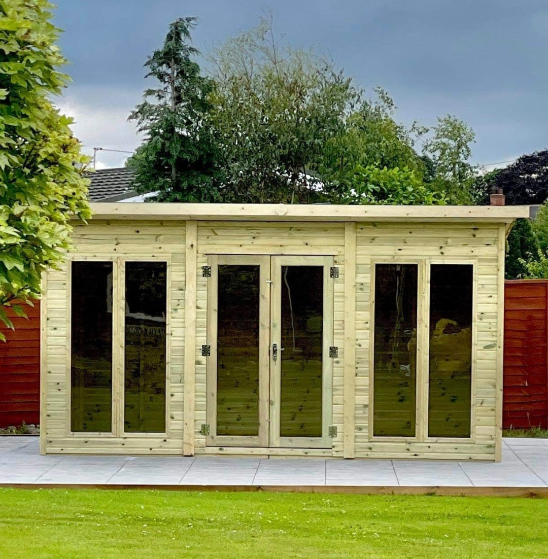 Tanalised Charlotte Pent Summerhouse Keighley Timber & Fencing sheds www.keighleytimbersheds.co.uk