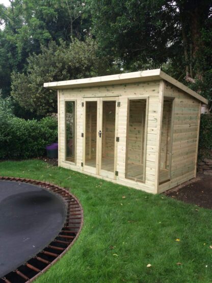 Tanalised Charlotte Pent Summerhouse Keighley Timber & Fencing sheds www.keighleytimbersheds.co.uk