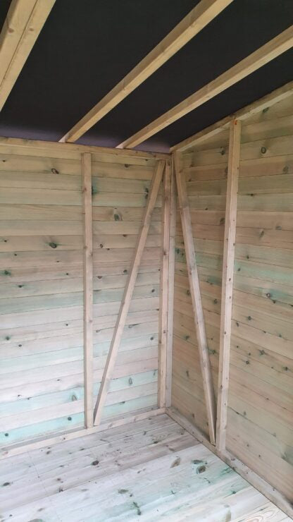 Tanalised Deluxe Pent Garden Shed Keighley Timber & Fencing sheds www.keighleytimbersheds.co.uk