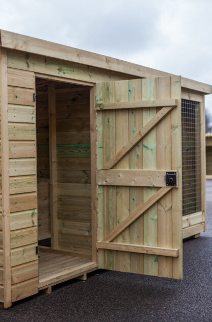 Tanalised Kennel & Run Keighley Timber & Fencing sheds www.keighleytimbersheds.co.uk