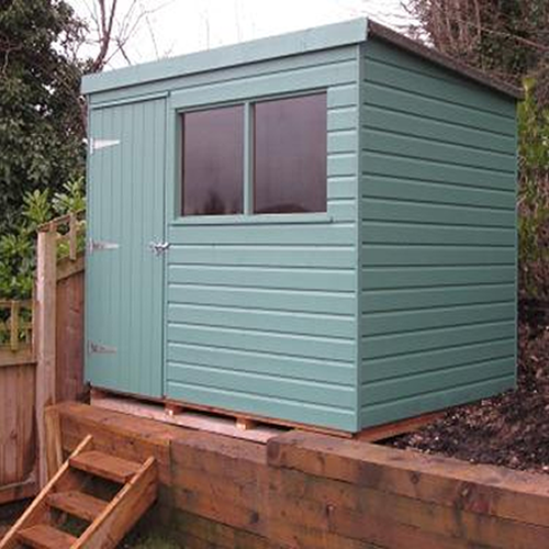 Tanalised Pent Garden Shed Keighley Timber & Fencing sheds www.keighleytimbersheds.co.uk