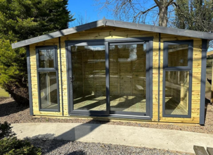 UPVC Cambridge Apex Summerhouse FULLY INSULATED