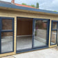 UPVC Cambridge Pent Summerhouse FULLY INSULATED