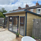 UPVC Cambridge Pent Summerhouse FULLY INSULATED