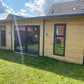 UPVC Cambridge Pent Summerhouse FULLY INSULATED