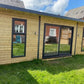 UPVC Cambridge Pent Summerhouse FULLY INSULATED