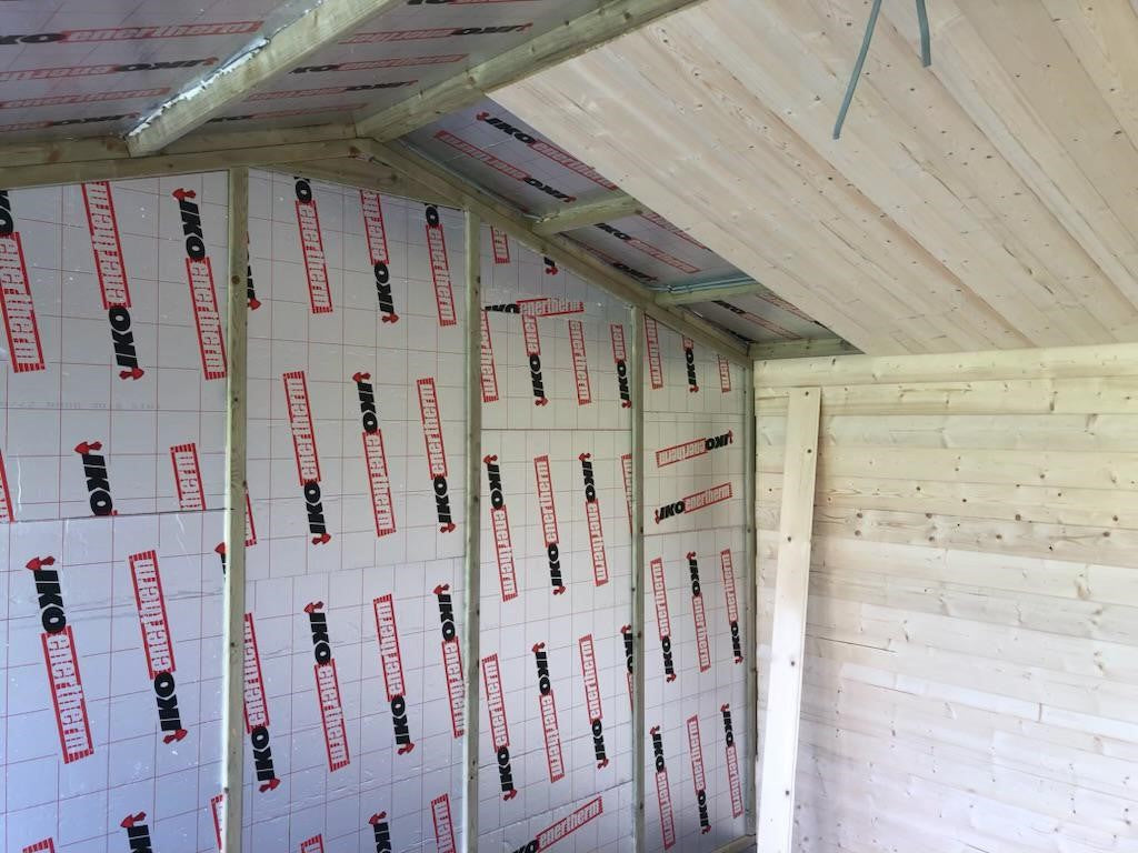 UPVC Windsor Apex Summerhouse FULLY INSULATED