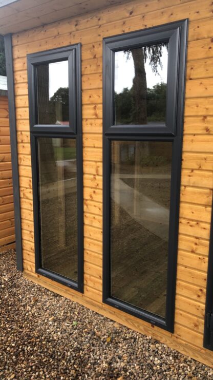 UPVC Windsor Apex Summerhouse FULLY INSULATED