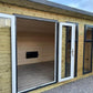 UPVC Windsor Pent Summerhouse FULLY INSULATED