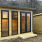 UPVC Windsor Pent Summerhouse FULLY INSULATED