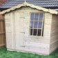 Tanalised 9 Pane Hobby House Garden Shed Keighley Timber & Fencing sheds www.keighleytimbersheds.co.uk