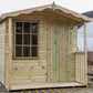 Tanalised 9 Pane Hobby House Garden Shed Keighley Timber & Fencing sheds www.keighleytimbersheds.co.uk