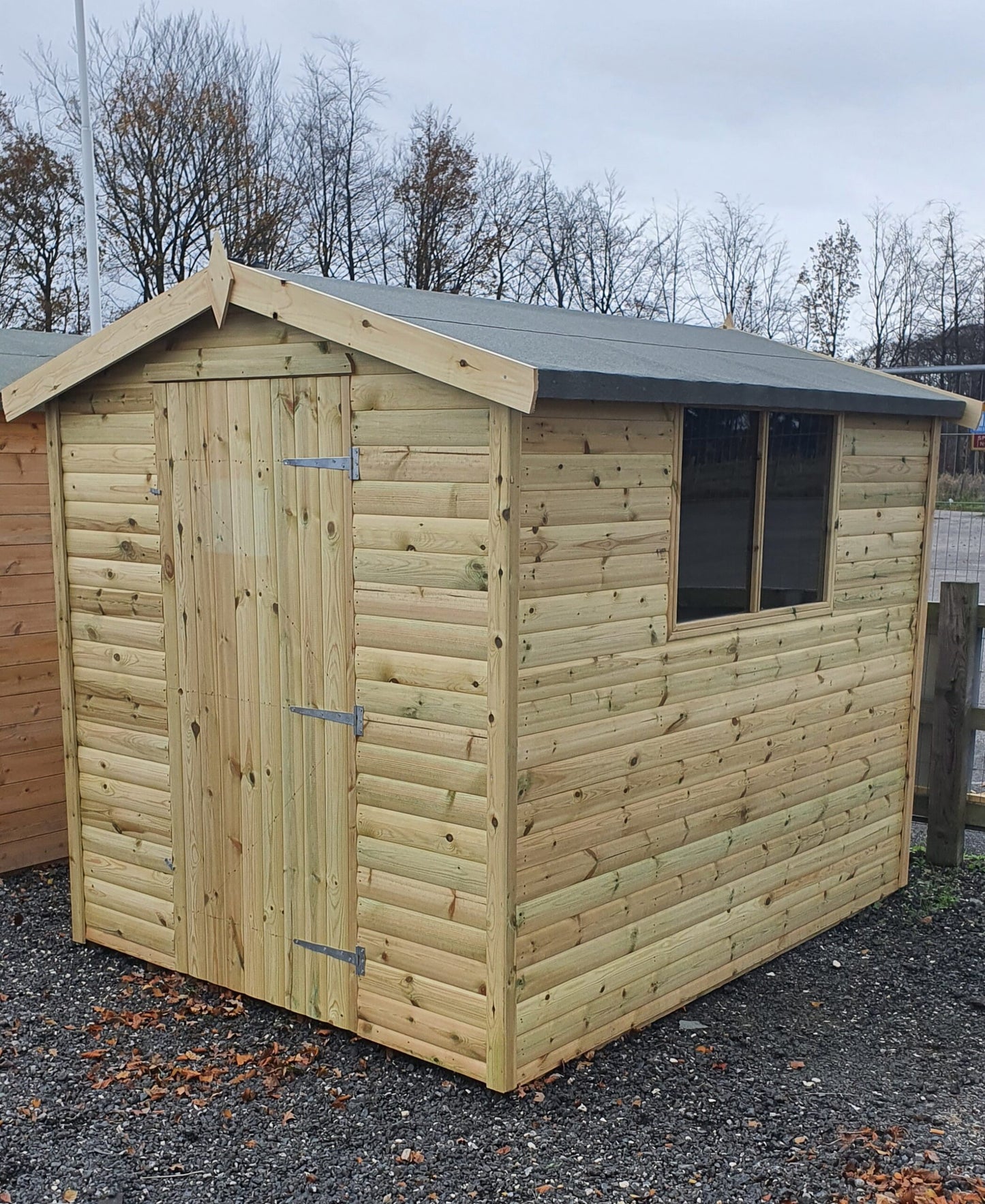 Tanalised Apex Garden Shed Keighley Timber & Fencing sheds www.keighleytimbersheds.co.uk