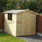 Tanalised Apex Garden Shed Keighley Timber & Fencing sheds www.keighleytimbersheds.co.uk