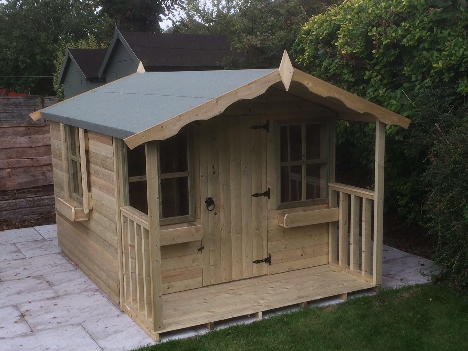 Tanalised Appletree Playhouse Keighley Timber & Fencing sheds www.keighleytimbersheds.co.uk