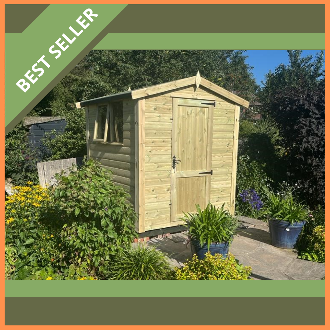 Tanalised Bison Apex Shed Keighley Timber & Fencing sheds www.keighleytimbersheds.co.uk