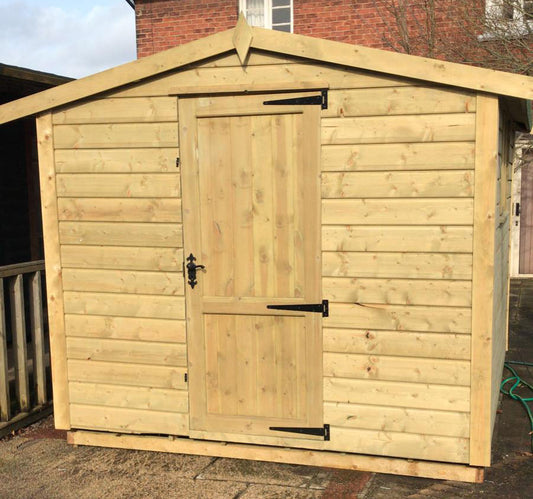 Tanalised Bison Apex Shed Keighley Timber & Fencing sheds www.keighleytimbersheds.co.uk