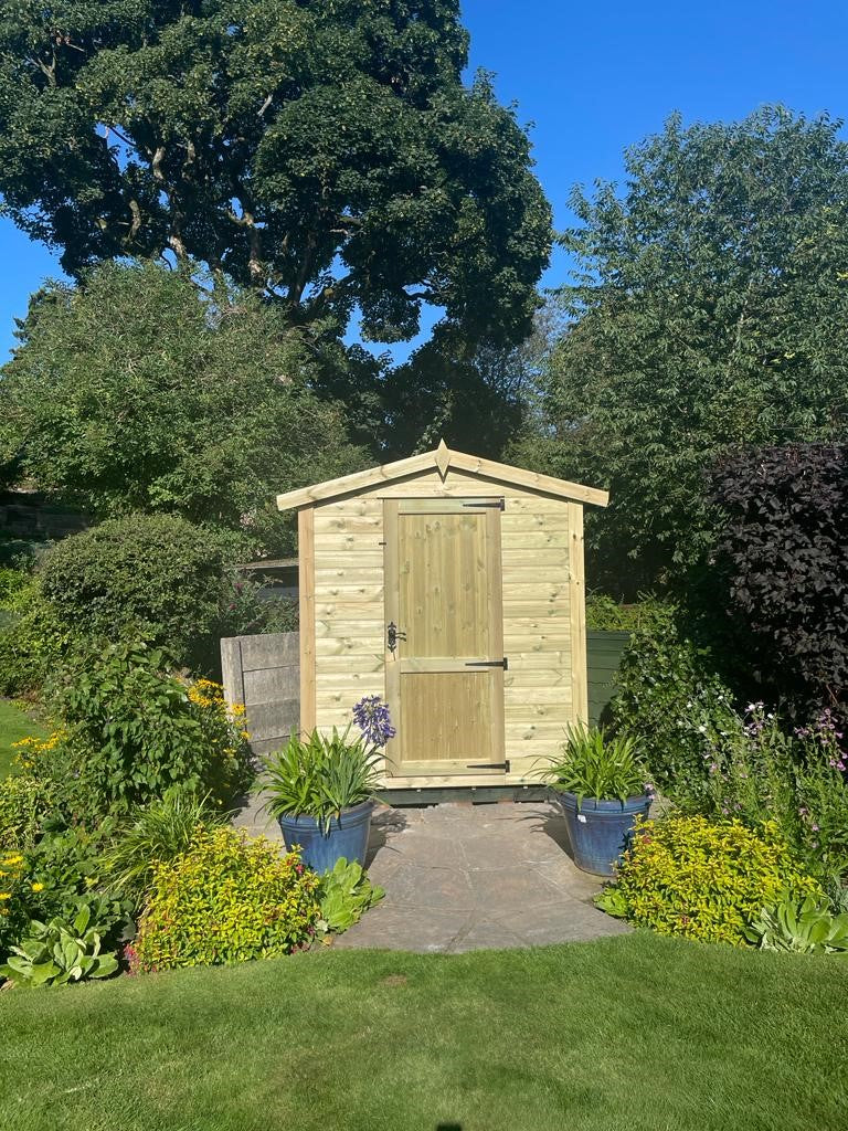 Tanalised Bison Apex Shed Keighley Timber & Fencing sheds www.keighleytimbersheds.co.uk