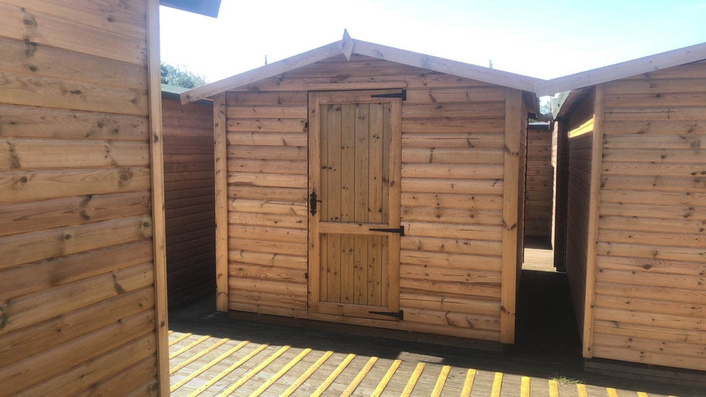 Tanalised Bison Apex Shed Keighley Timber & Fencing sheds www.keighleytimbersheds.co.uk