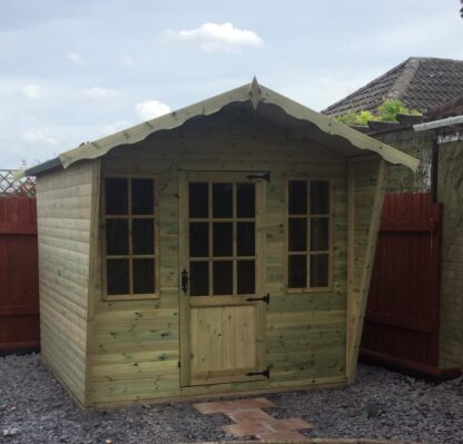 Tanalised Chalet Summerhouse Keighley Timber & Fencing sheds www.keighleytimbersheds.co.uk