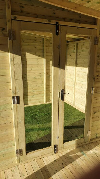 Tanalised Charlotte Hot-Tub Combi Summerhouse Keighley Timber & Fencing sheds www.keighleytimbersheds.co.uk