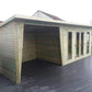 Tanalised Charlotte Hot-Tub Combi Summerhouse Keighley Timber & Fencing sheds www.keighleytimbersheds.co.uk