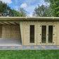 Tanalised Charlotte Hot-Tub Combi Summerhouse Keighley Timber & Fencing sheds www.keighleytimbersheds.co.uk