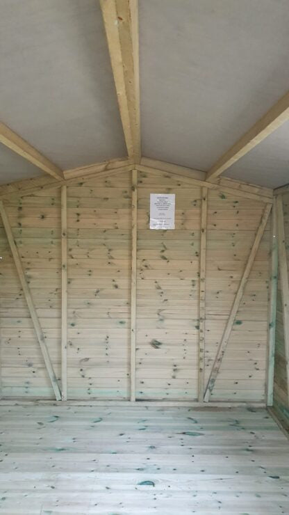 Tanalised Deluxe Workshop Shed Keighley Timber & Fencing sheds www.keighleytimbersheds.co.uk