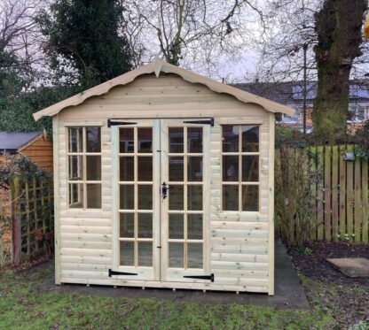 Tanalised Georgian Summerhouse Keighley Timber & Fencing sheds www.keighleytimbersheds.co.uk