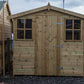 Tanalised Hobby House Garden Shed Keighley Timber & Fencing sheds www.keighleytimbersheds.co.uk