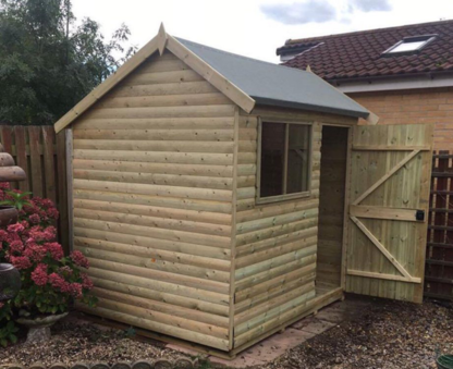 Tanalised Hi-Pex Garden Shed Keighley Timber & Fencing sheds www.keighleytimbersheds.co.uk