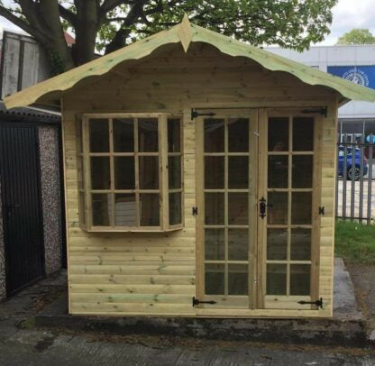 Tanalised Melbourne Summerhouse Keighley Timber & Fencing sheds www.keighleytimbersheds.co.uk