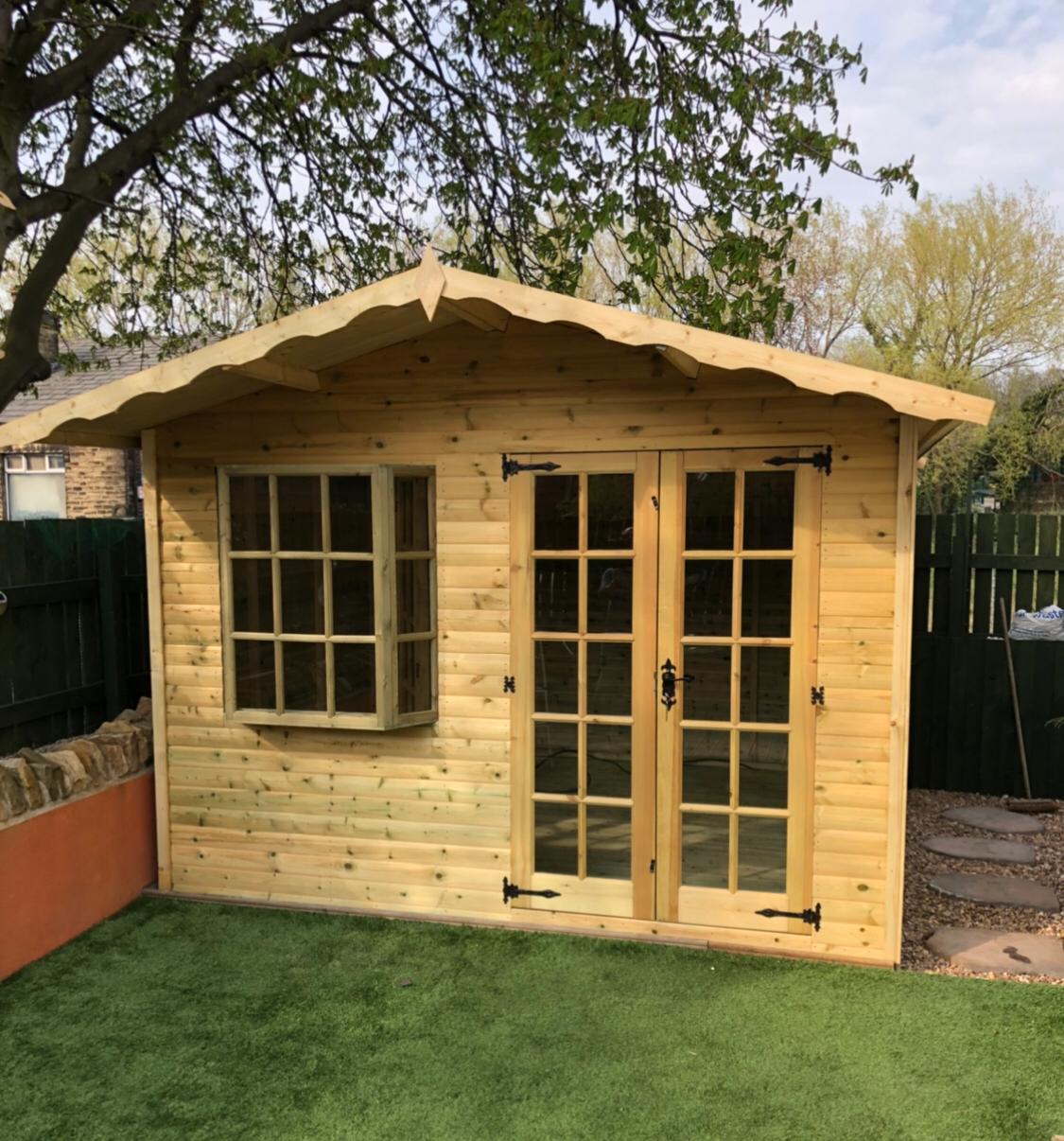 Tanalised Melbourne Summerhouse Keighley Timber & Fencing sheds www.keighleytimbersheds.co.uk