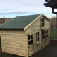 Tanalised Our Den Playhouse Keighley Timber & Fencing sheds www.keighleytimbersheds.co.uk