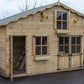 Tanalised Our Den Playhouse Keighley Timber & Fencing sheds www.keighleytimbersheds.co.uk