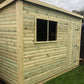 Tanalised Pent Garden Shed Keighley Timber & Fencing sheds www.keighleytimbersheds.co.uk