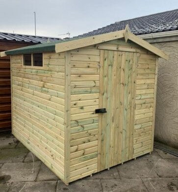 Tanalised Security Shed Keighley Timber & Fencing sheds www.keighleytimbersheds.co.uk