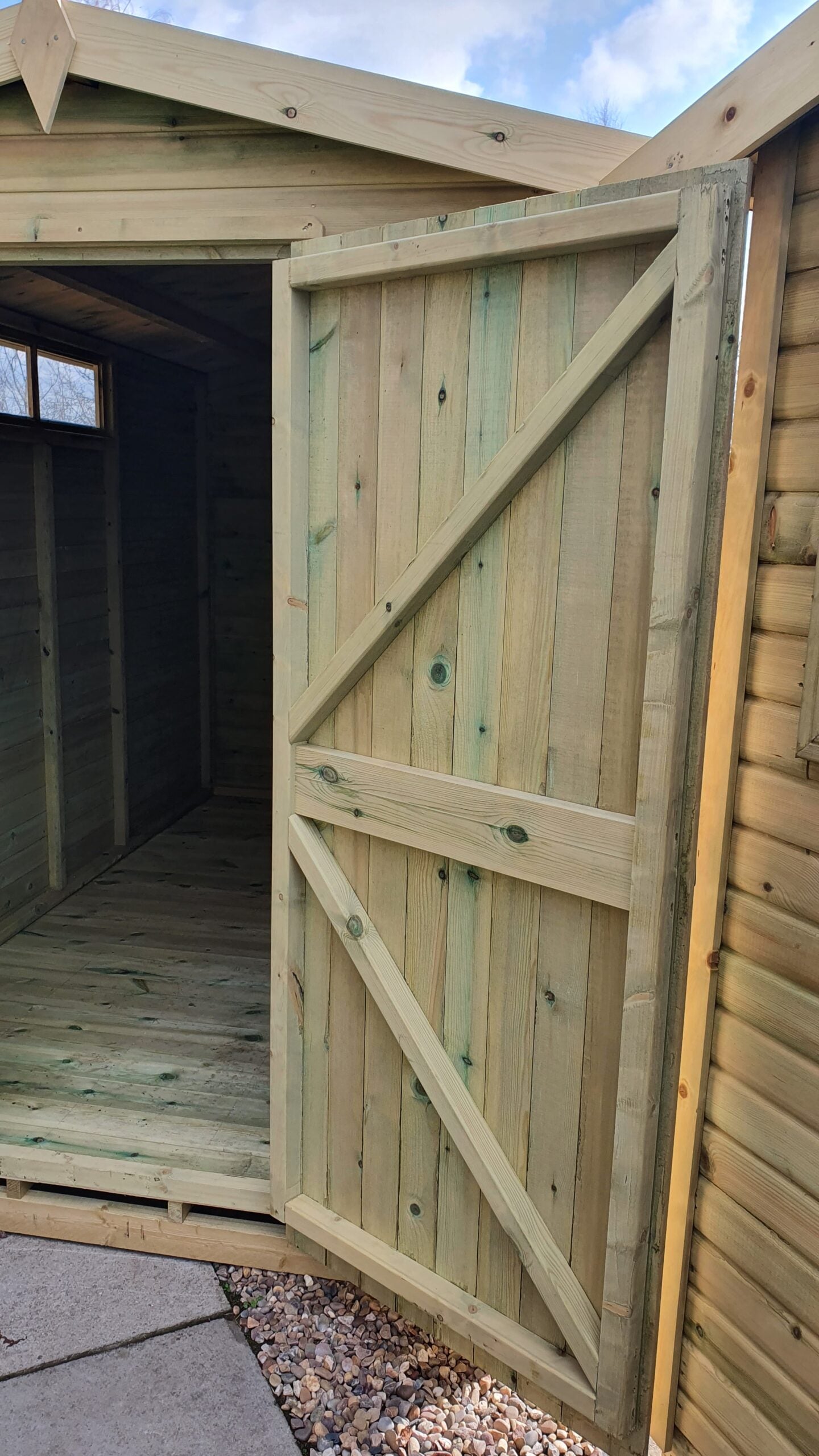 Tanalised Security Shed Keighley Timber & Fencing sheds www.keighleytimbersheds.co.uk