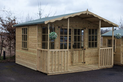 Tanalised Dovedale Summerhouse Keighley Timber & Fencing sheds www.keighleytimbersheds.co.uk