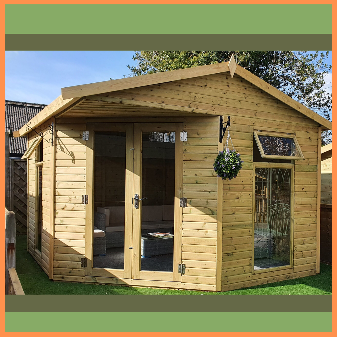 Tanalised Eden Garden Room Keighley Timber & Fencing sheds www.keighleytimbersheds.co.uk