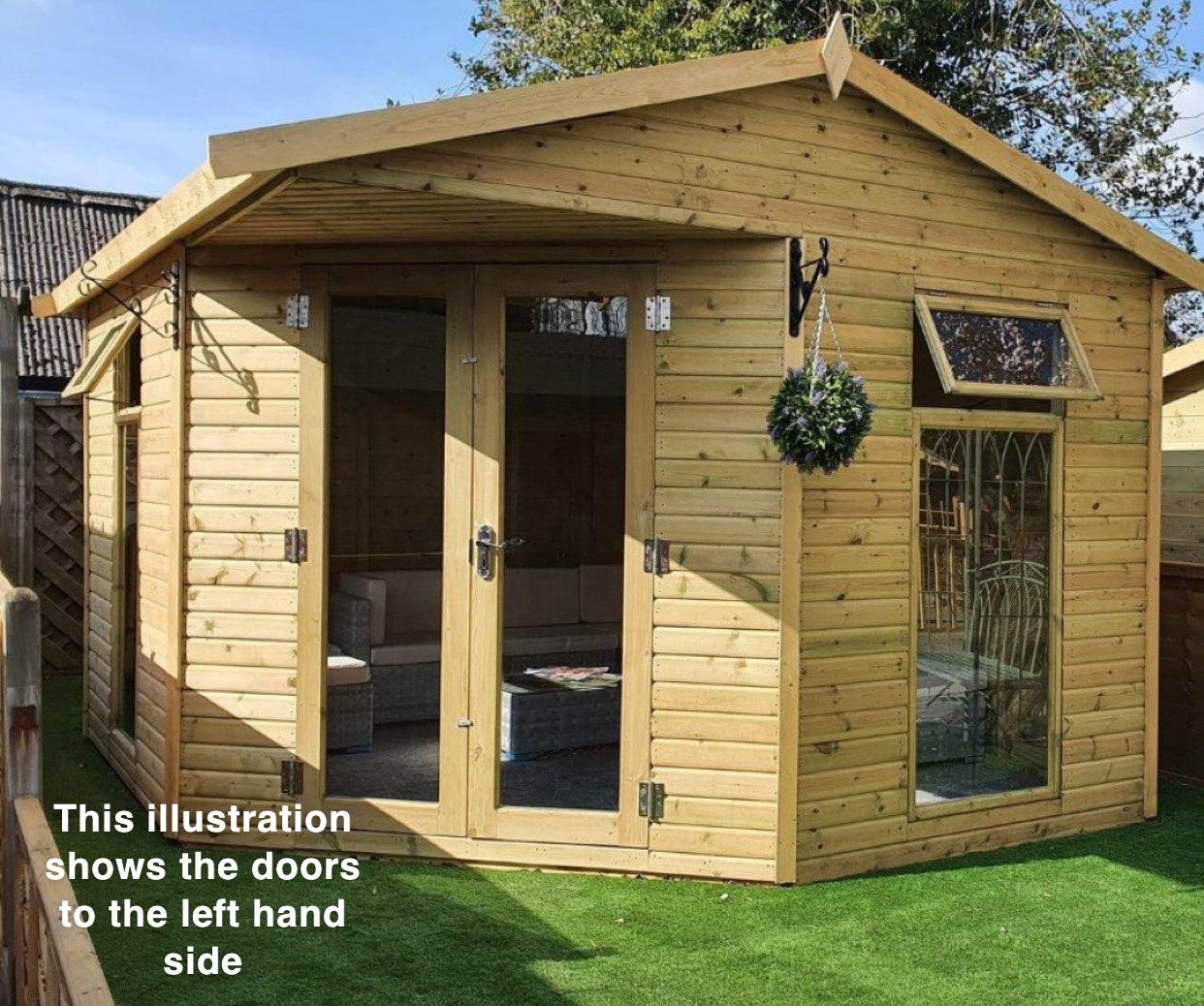 Tanalised Eden Garden Room Keighley Timber & Fencing sheds www.keighleytimbersheds.co.uk