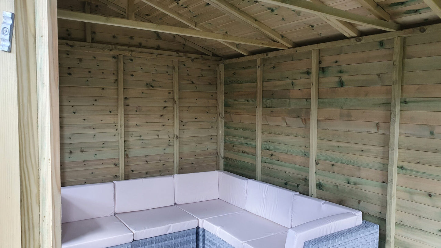 Tanalised Eden Garden Room Keighley Timber & Fencing sheds www.keighleytimbersheds.co.uk